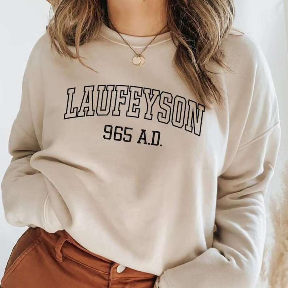 Laufeyson 965 Graphic Unisex Pop Culture Fan Sweatshirt